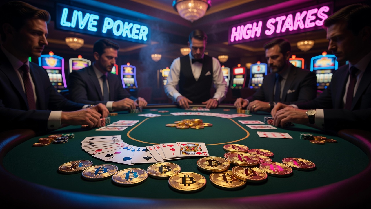Live Crypto Poker i gry na żywo - hunnyplay casino